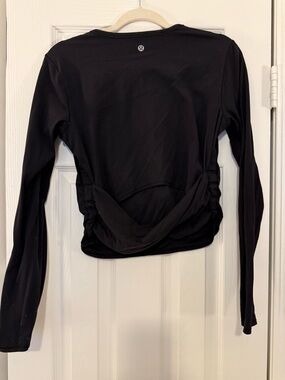 Lululemon All It Takes Back-Twist Ribbed Long Sleeve | Size 8